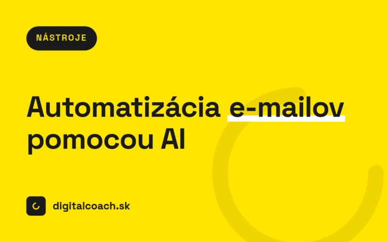 Automatizácia e-mailov pomocou AI: návod krok za krokom