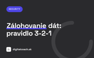 Zálohovanie dát: pravidlo 3-2-1 v praxi
